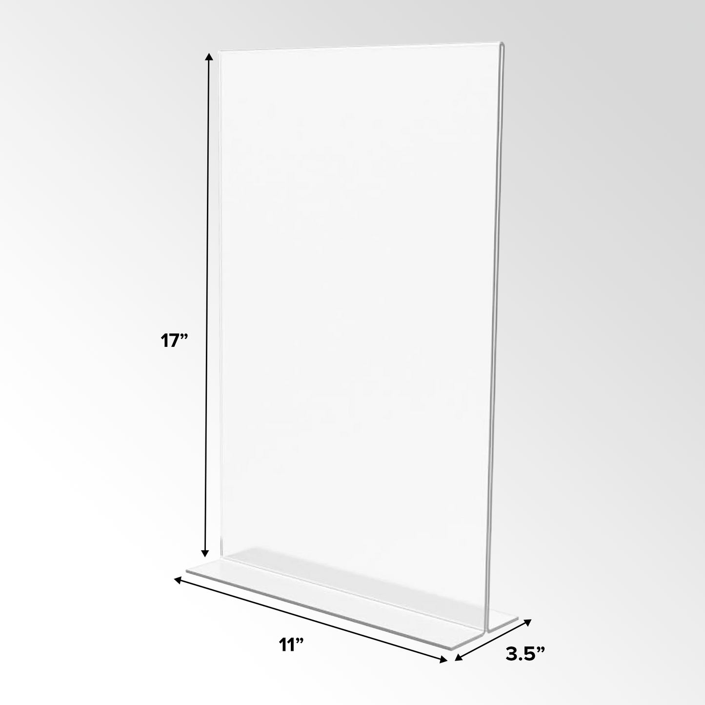 Acrylic Display Stand 11" x 17"