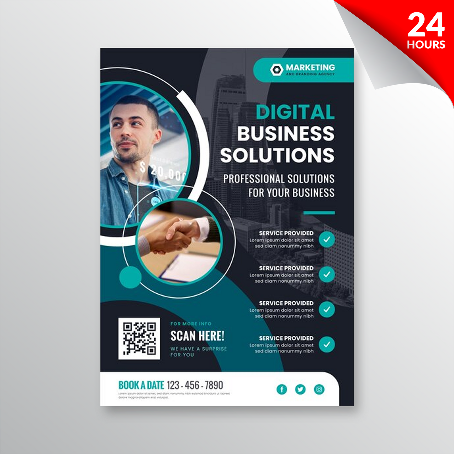 Flyers - 24H Next Day Service