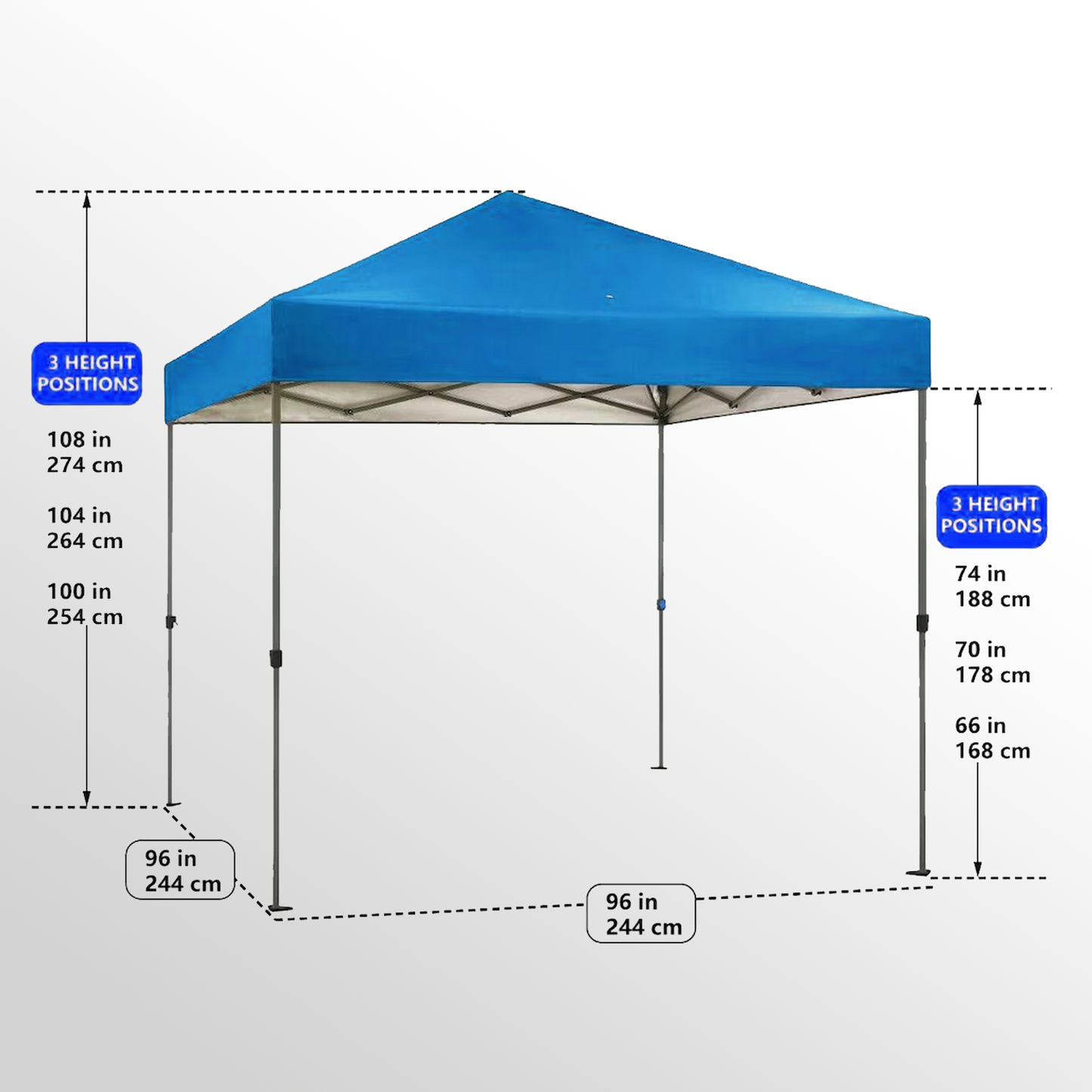 8' x 8' Tent