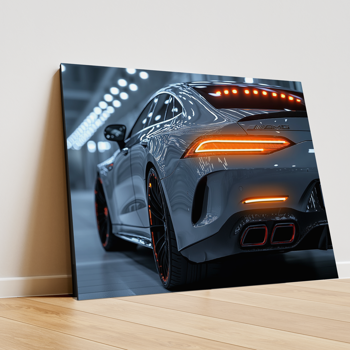 Sports Car Acrylic Photo Frame with LED light