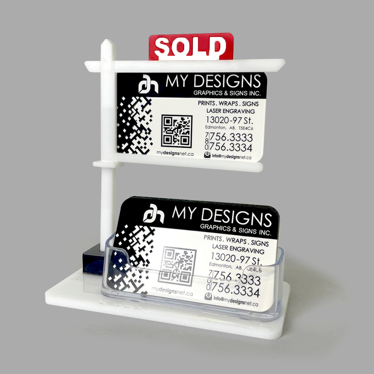 Real Estate Business Card Holder