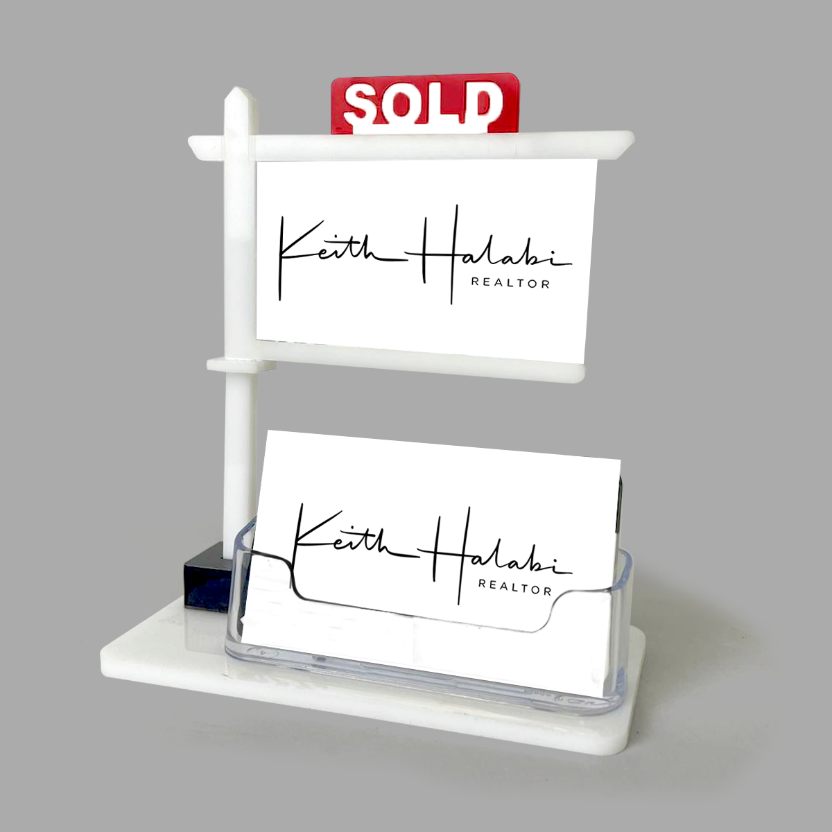 Real Estate Business Card Holder