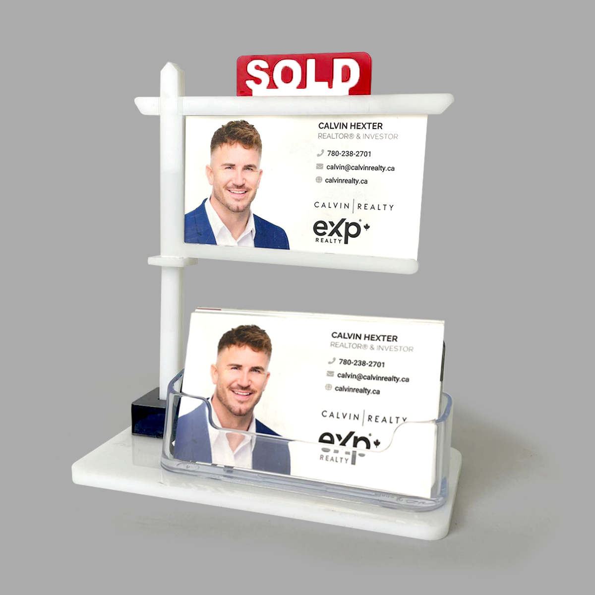 Real Estate Business Card Holder