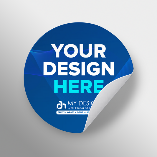 Circle Paper Stickers - 2"x 2"