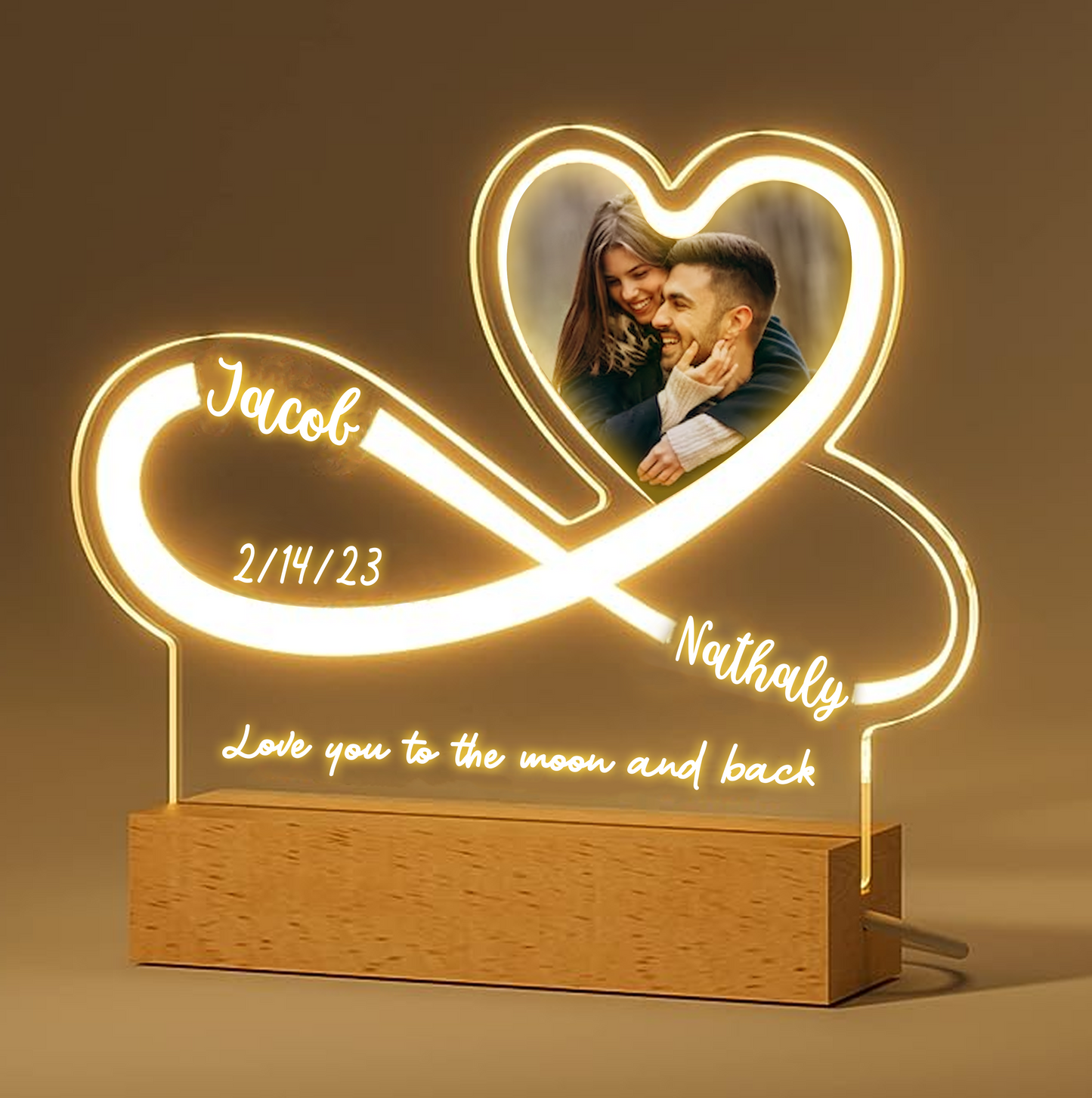 Custom Engraved LED Night Light
