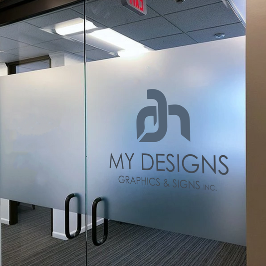 Frosted Privacy Window Vinyl