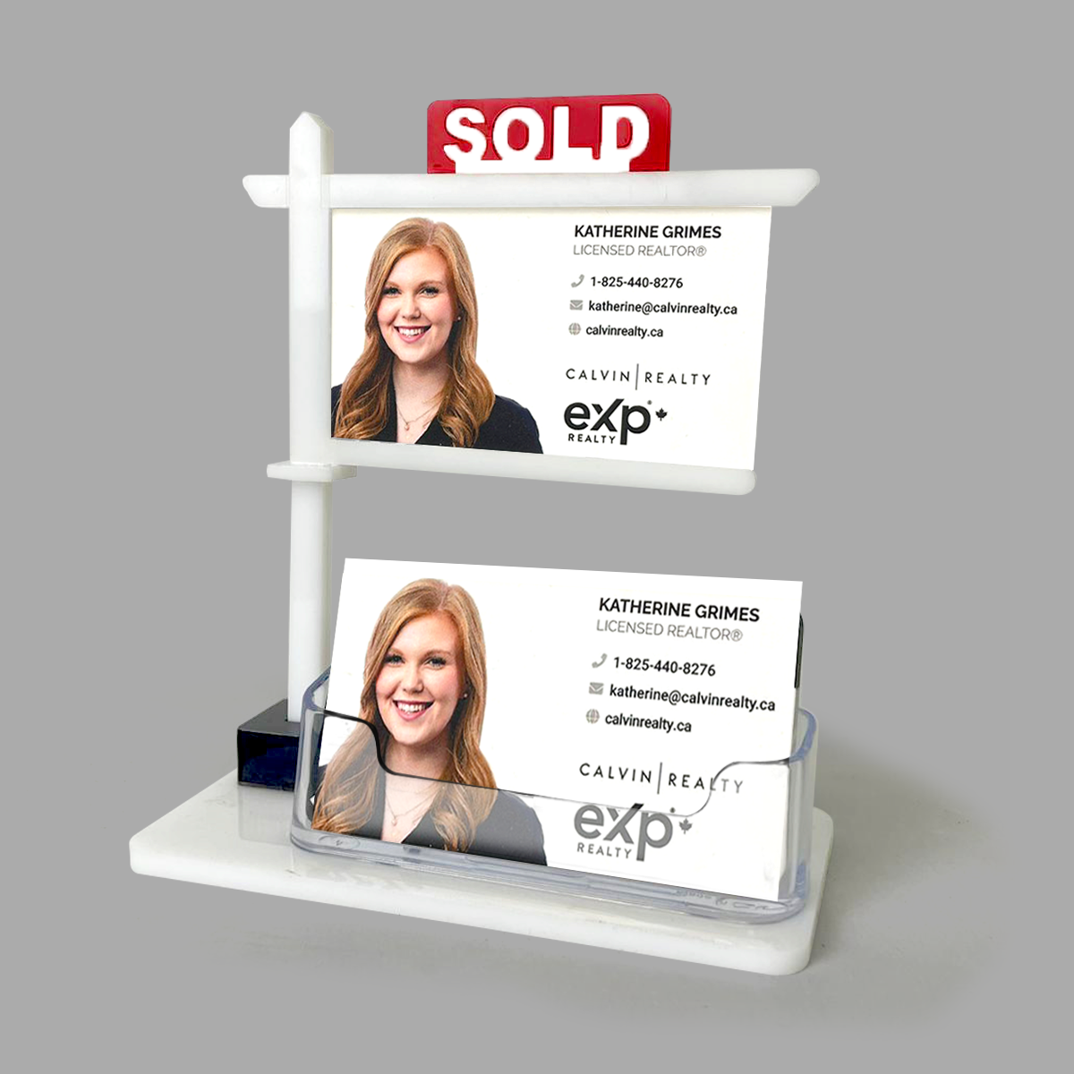 Real Estate Business Card Holder