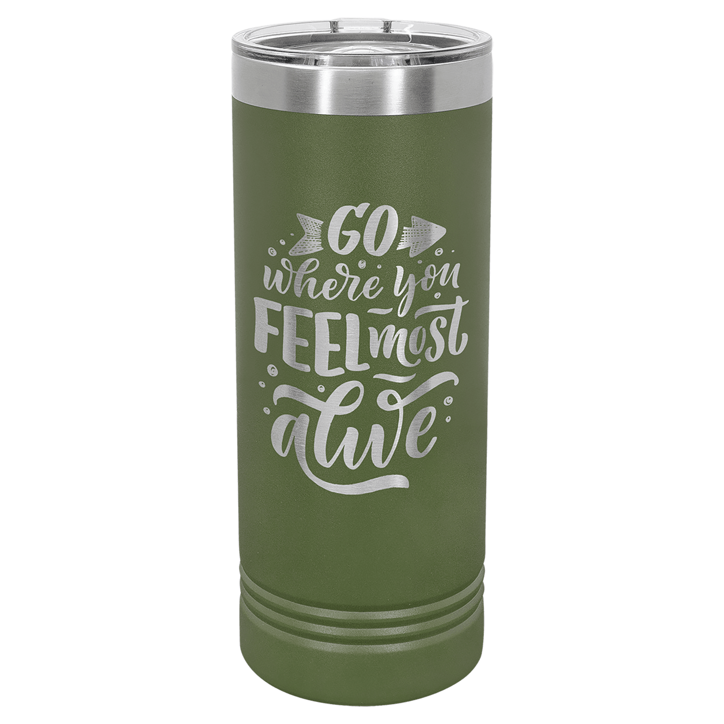 22 oz. Skinny Tumbler with Slider Lid