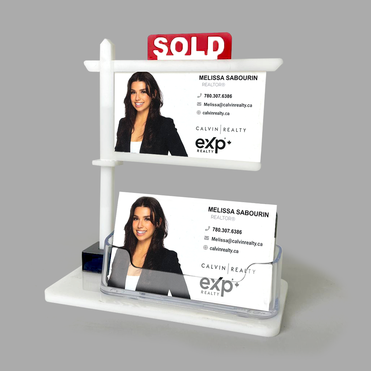 Real Estate Business Card Holder