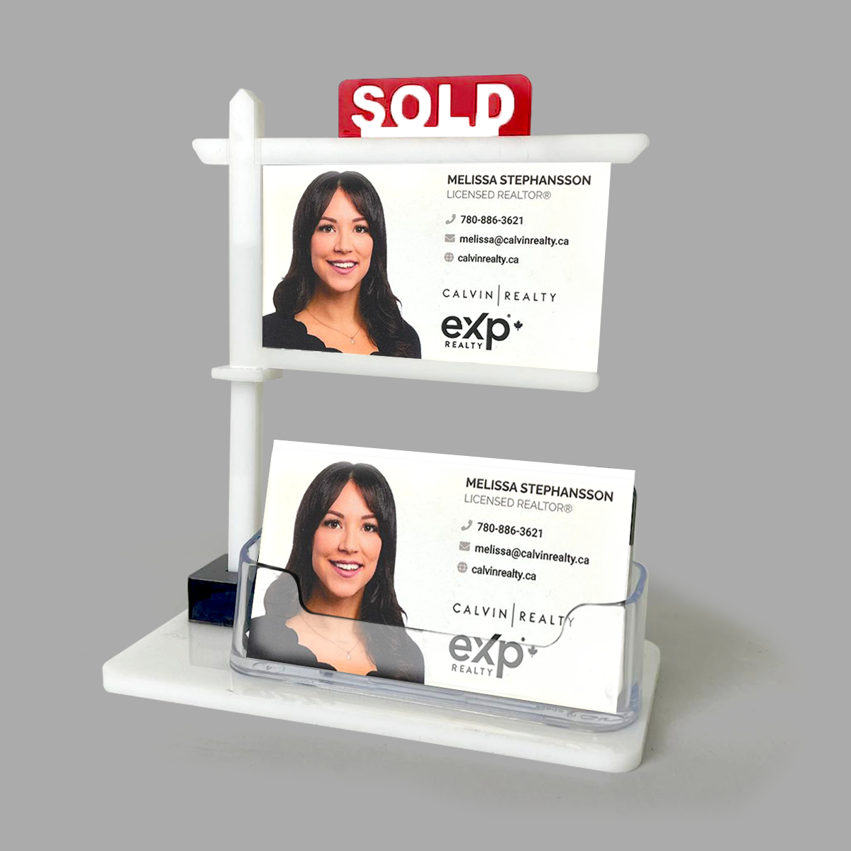 Real Estate Business Card Holder