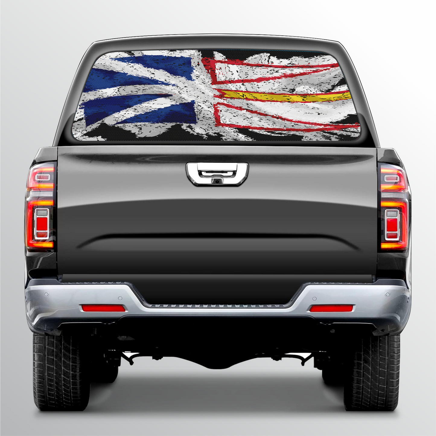 Rear Perforated Window Decals