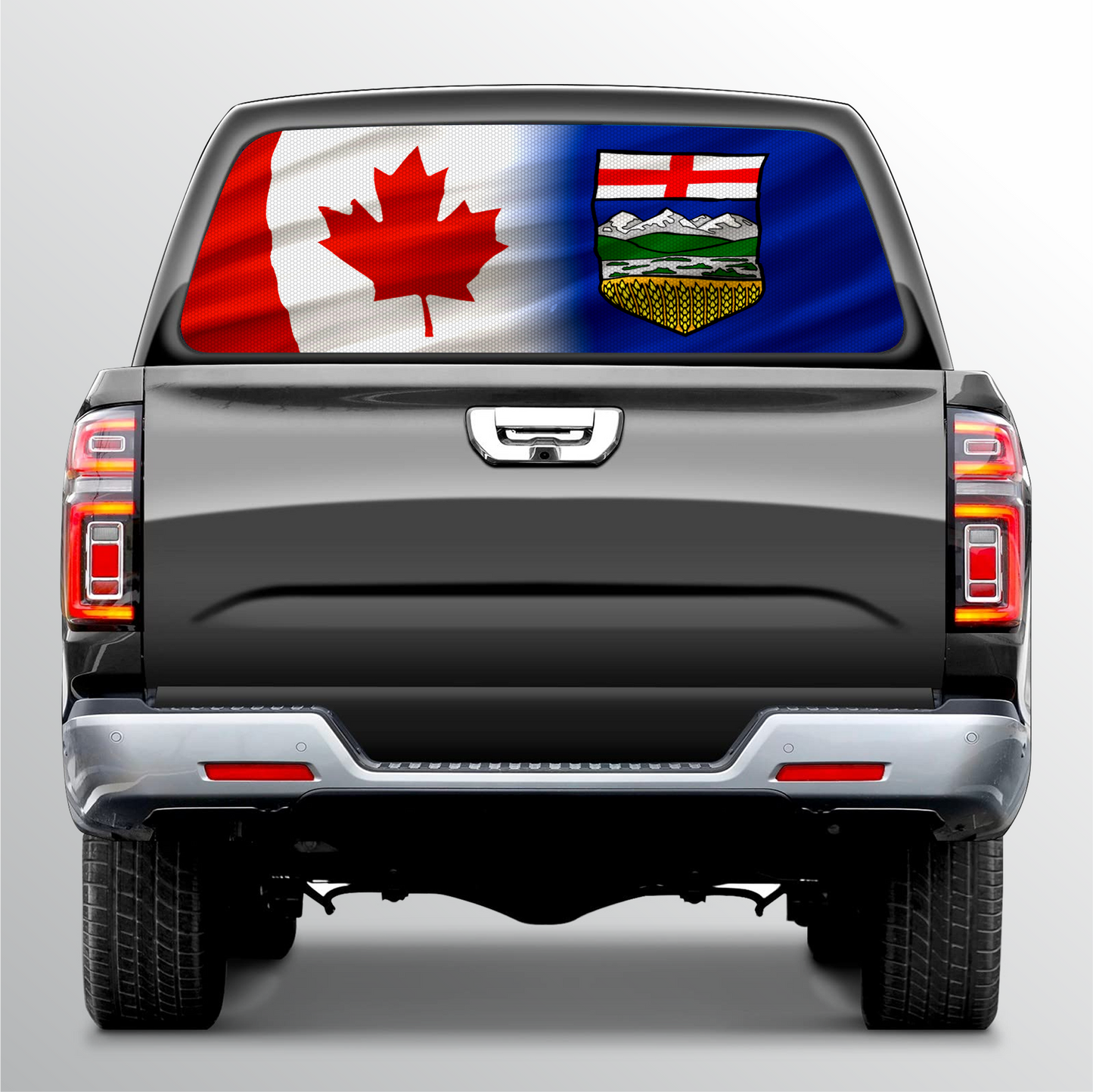 Rear Perforated Window Decals