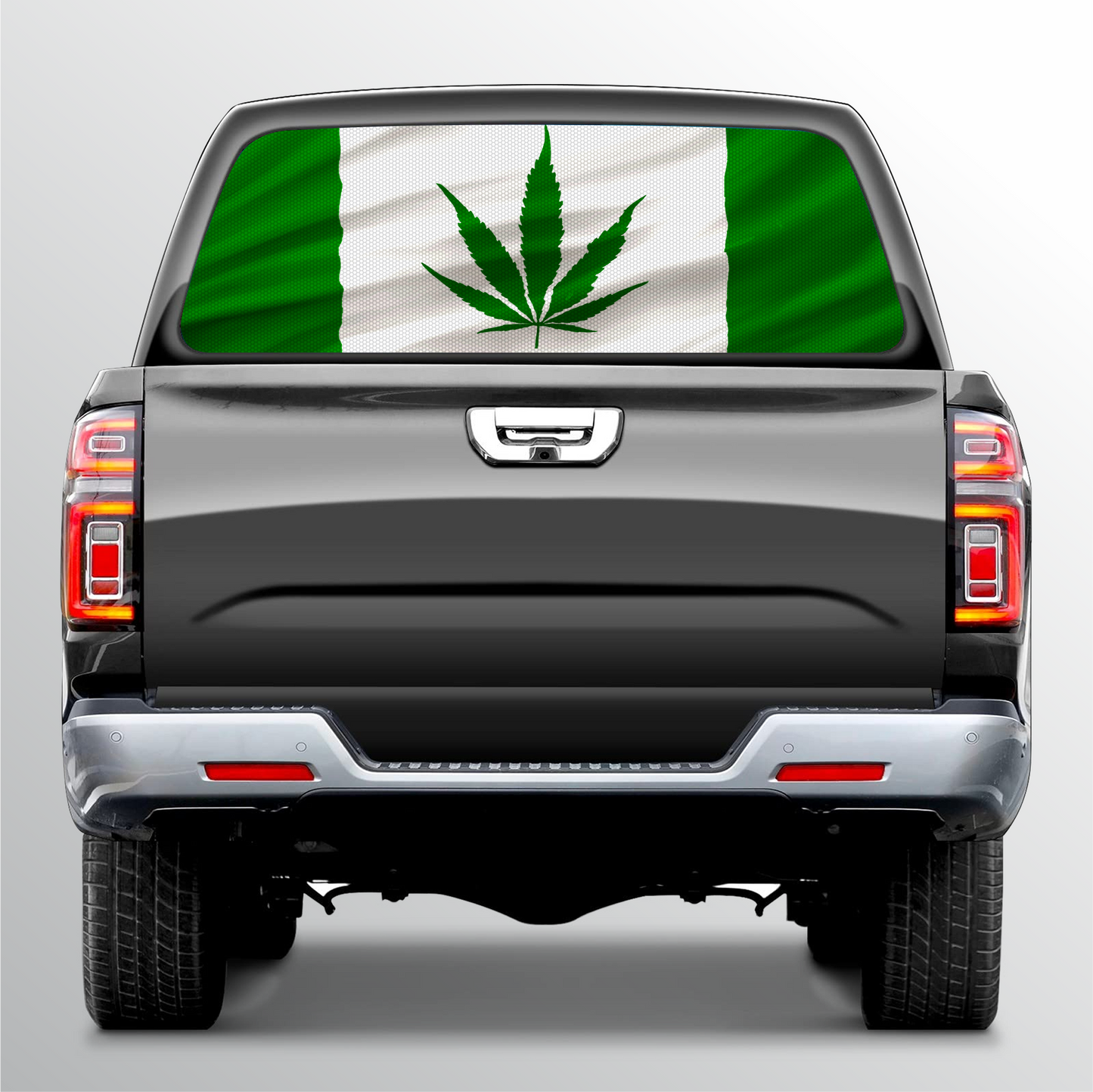 Rear Perforated Window Decals