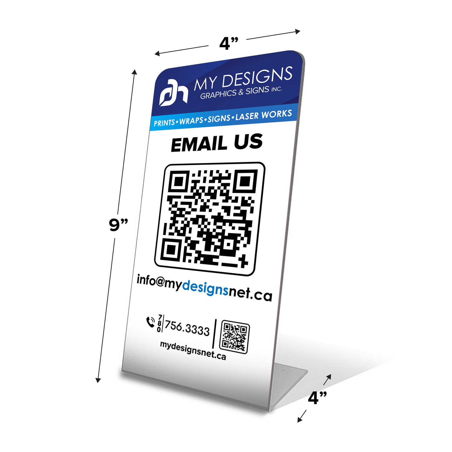 QR Code Desk Stands