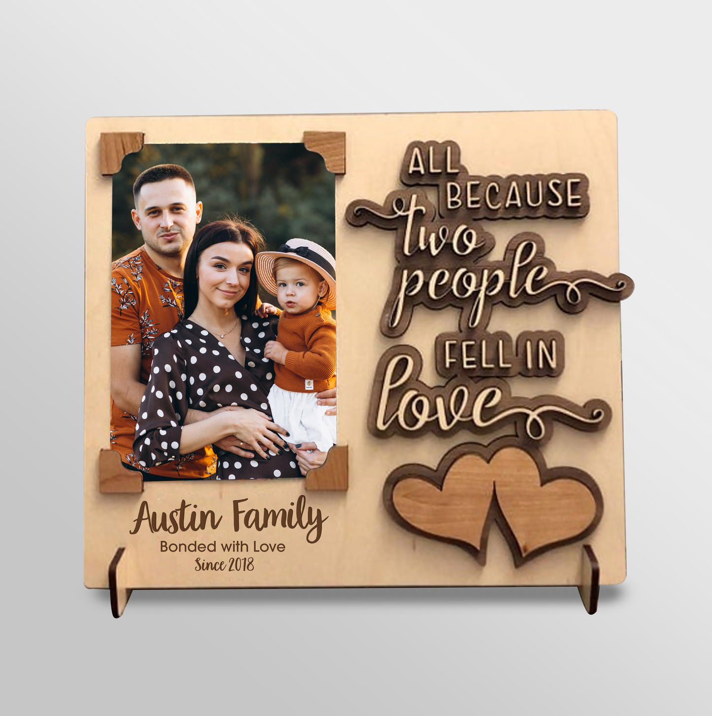 Personalised Desk Photo Frame