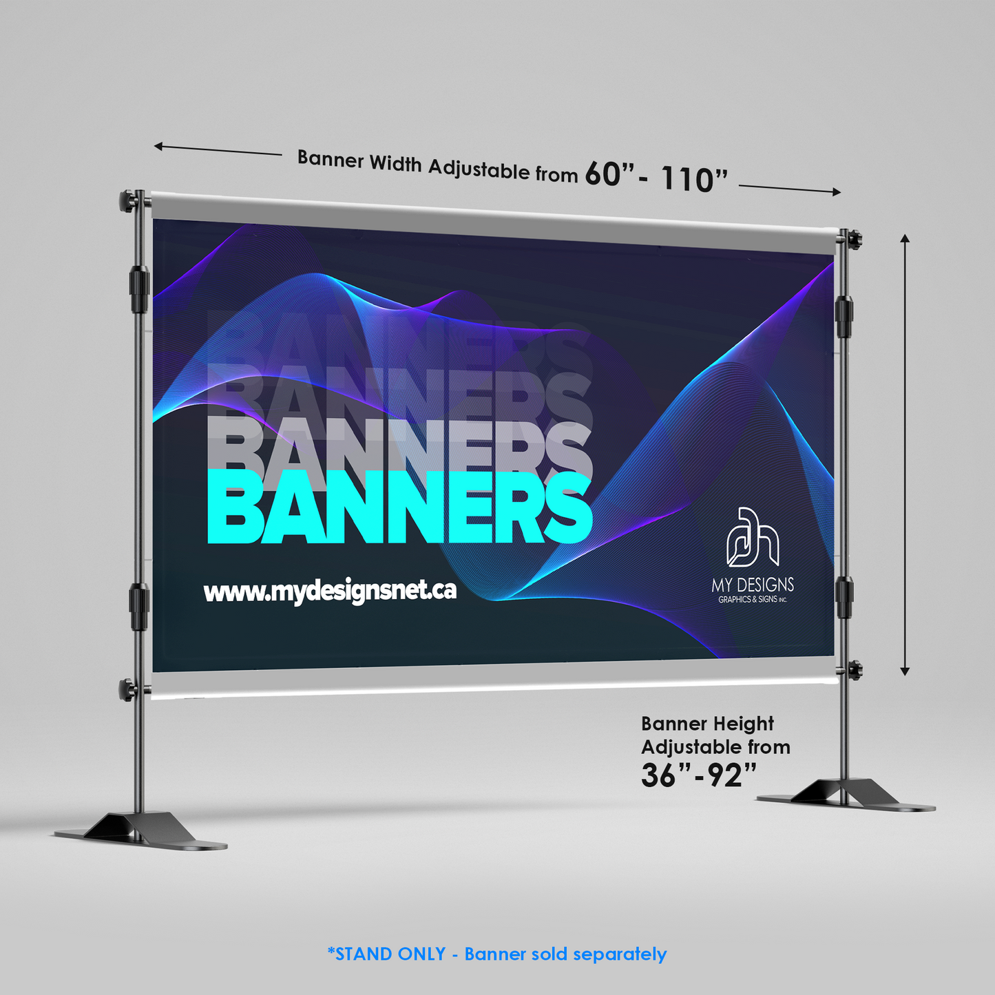 Telescoping Backdrop Stand