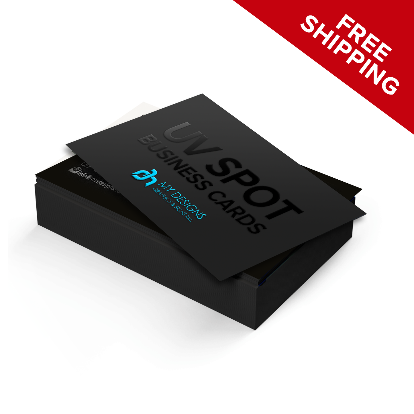 Spot UV (Raised) Business Cards