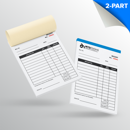 2-Part NCR Books