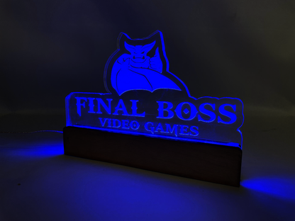 LED Acrylic Engraved Signs