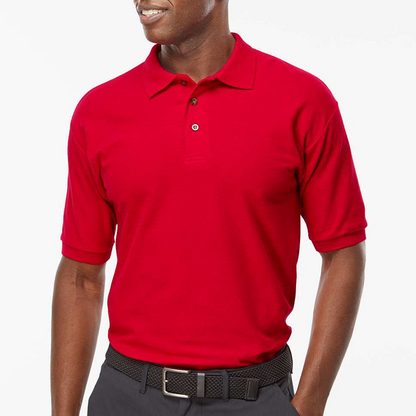 M&O 7002 Ring-Spun Piqué Polo