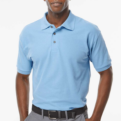 M&O 7002 Ring-Spun Piqué Polo