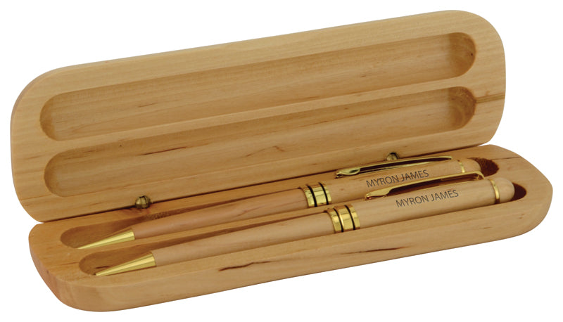 Maple Wood Pen Set