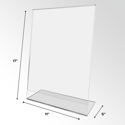 Acrylic Display Stand 11" x 17"