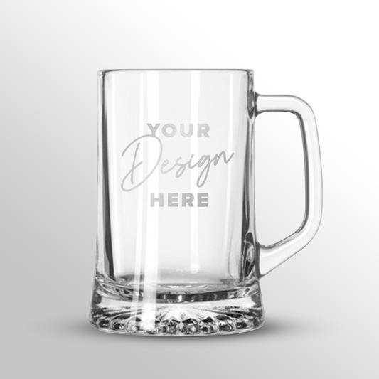 Personalized Thick Glass Mug