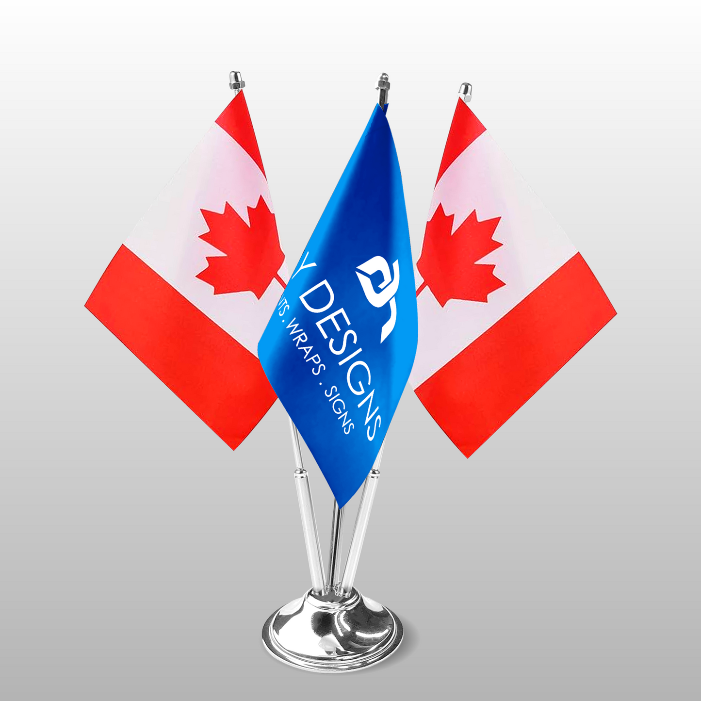 Desktop Flags - Custom Triple Flag Set