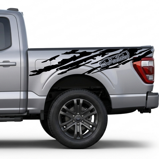 FORD F150 - Decals Kit - Truck Bed Side Decals