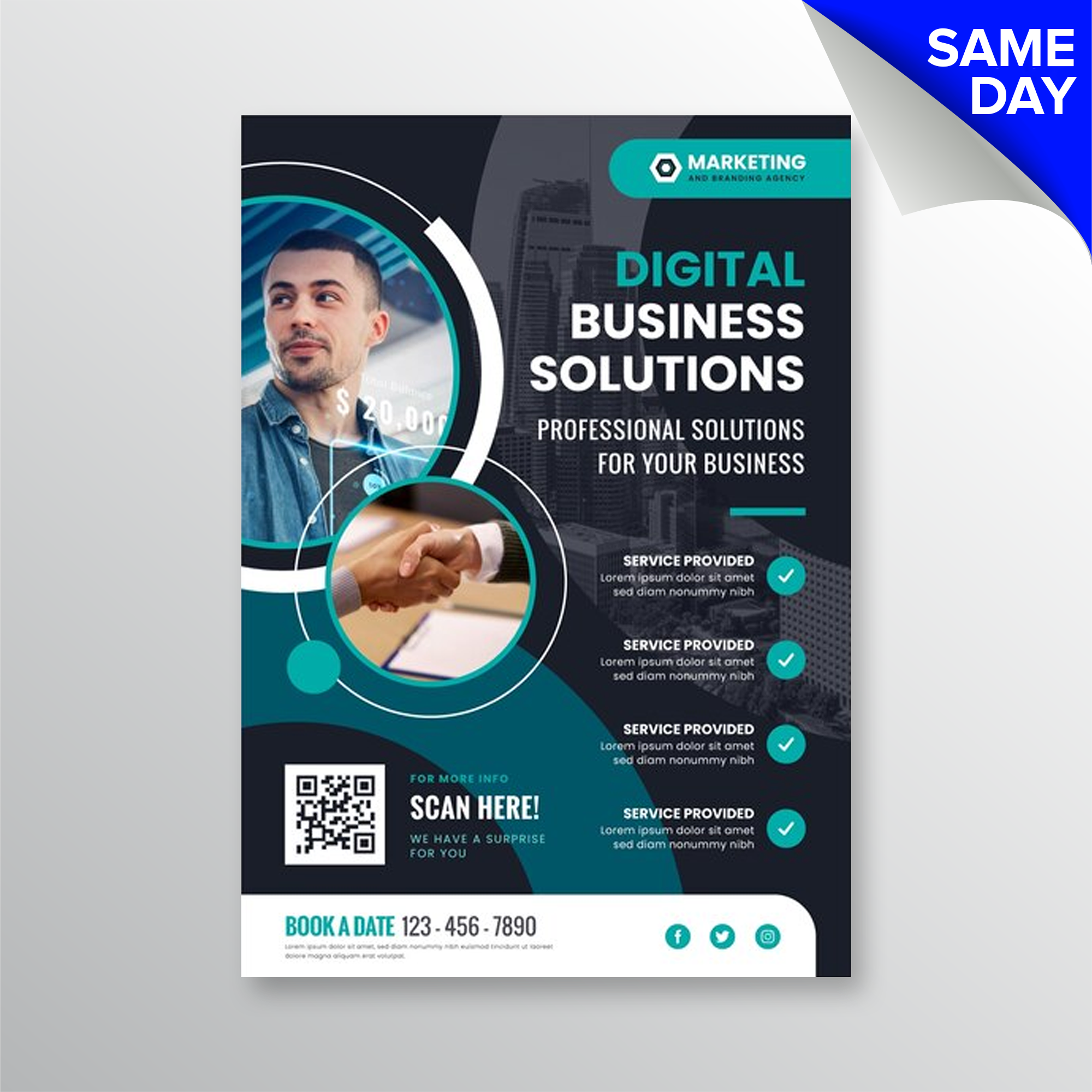 Flyers - Same Day Service (Expedite) – My Designs Graphics and Signs Inc.