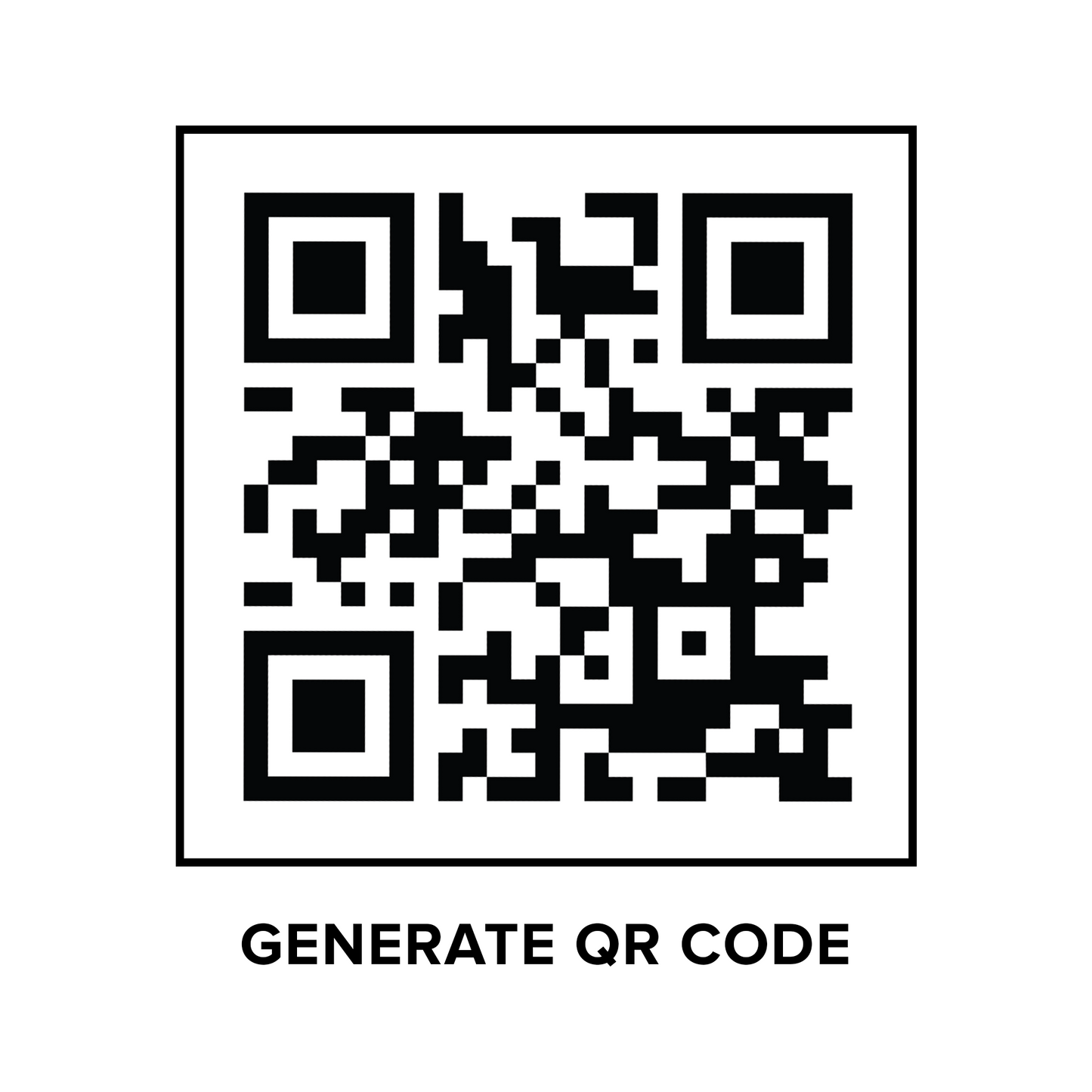 Generate QR Code for Me
