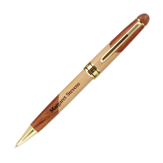 Custom Wood Engraved Pens