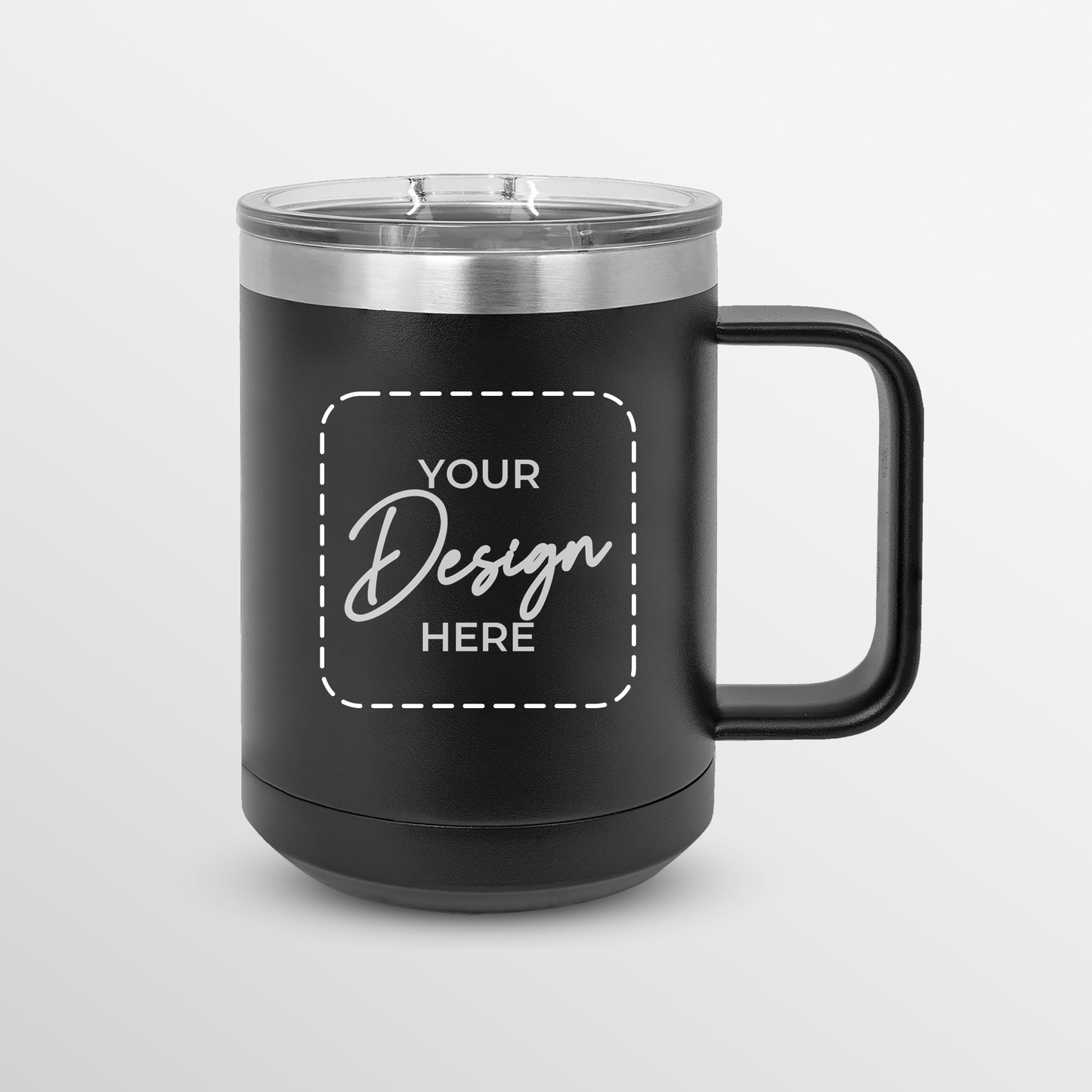 15oz. Stainless Steel Coffee Mug