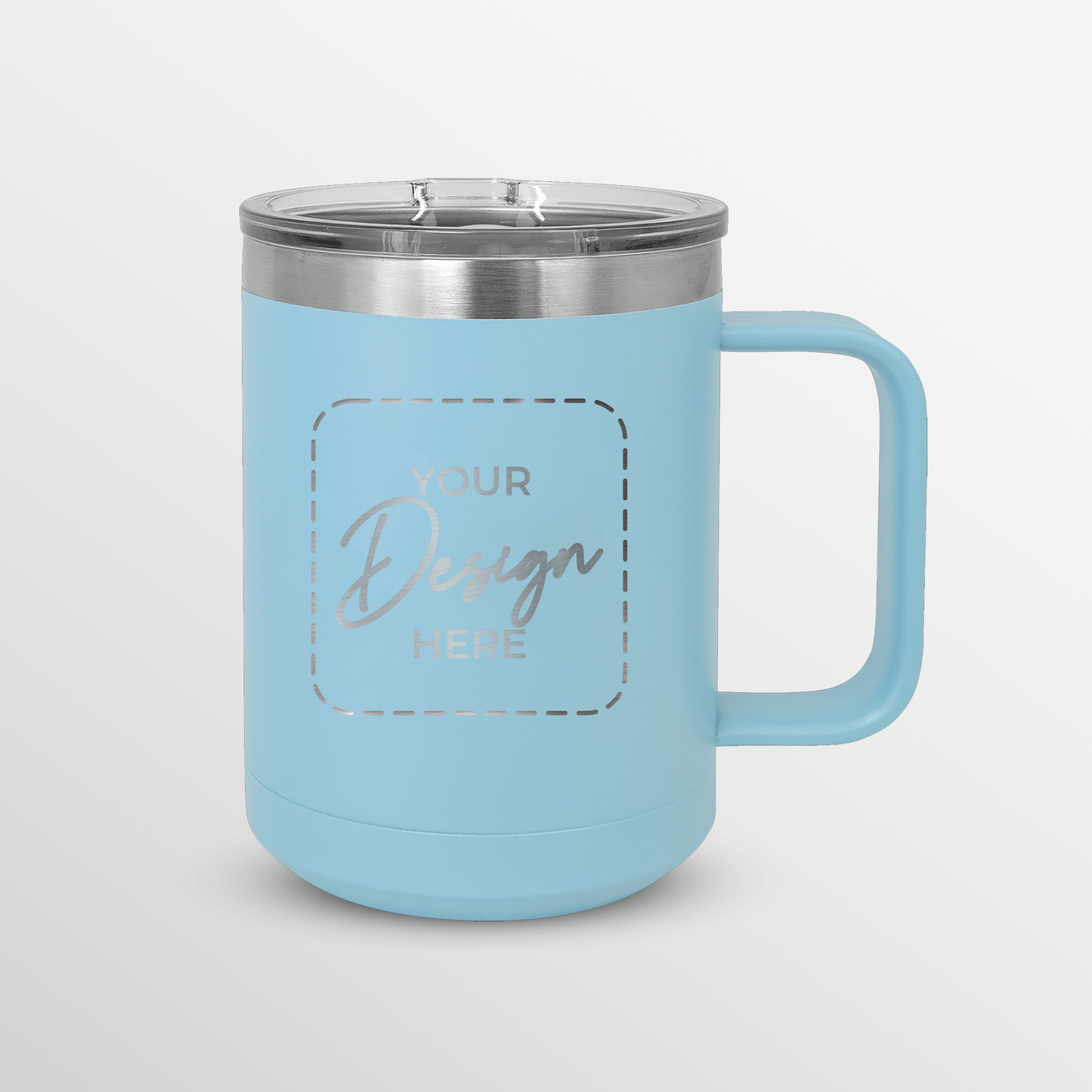 15oz. Stainless Steel Coffee Mug