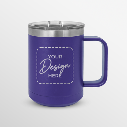 15oz. Stainless Steel Coffee Mug