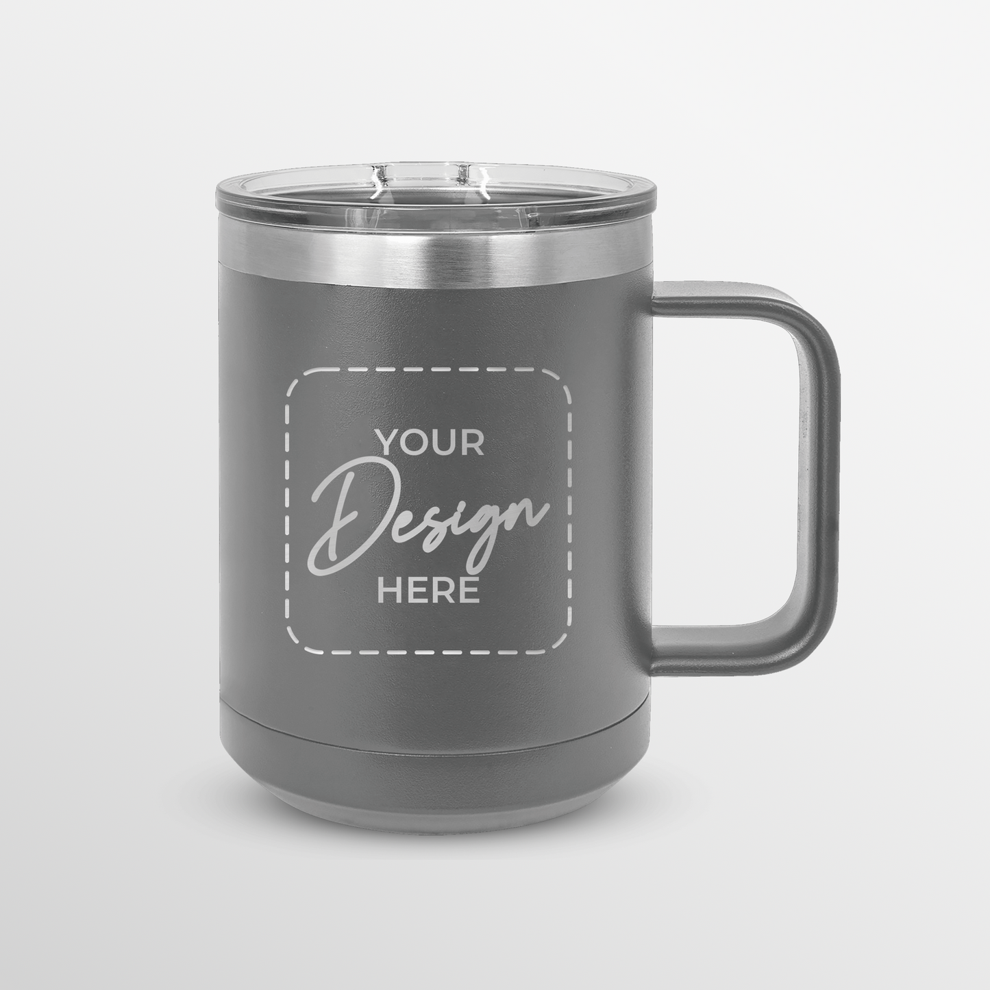 15oz. Stainless Steel Coffee Mug