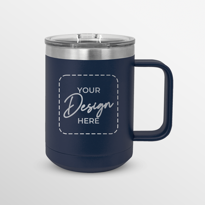 15oz. Stainless Steel Coffee Mug