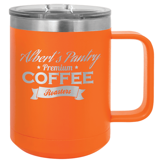 15oz. Stainless Steel Coffee Mug