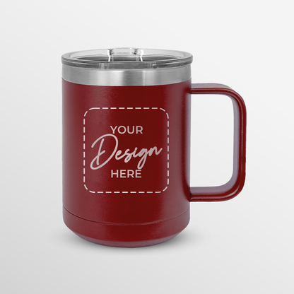 15oz. Stainless Steel Coffee Mug