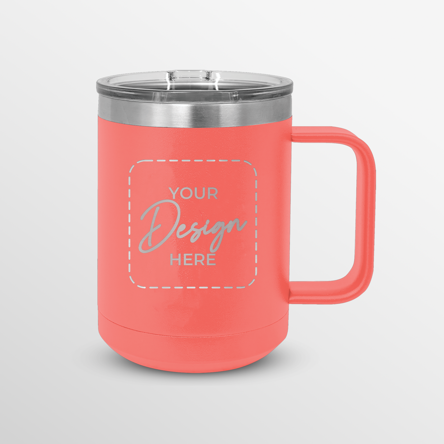 15oz. Stainless Steel Coffee Mug