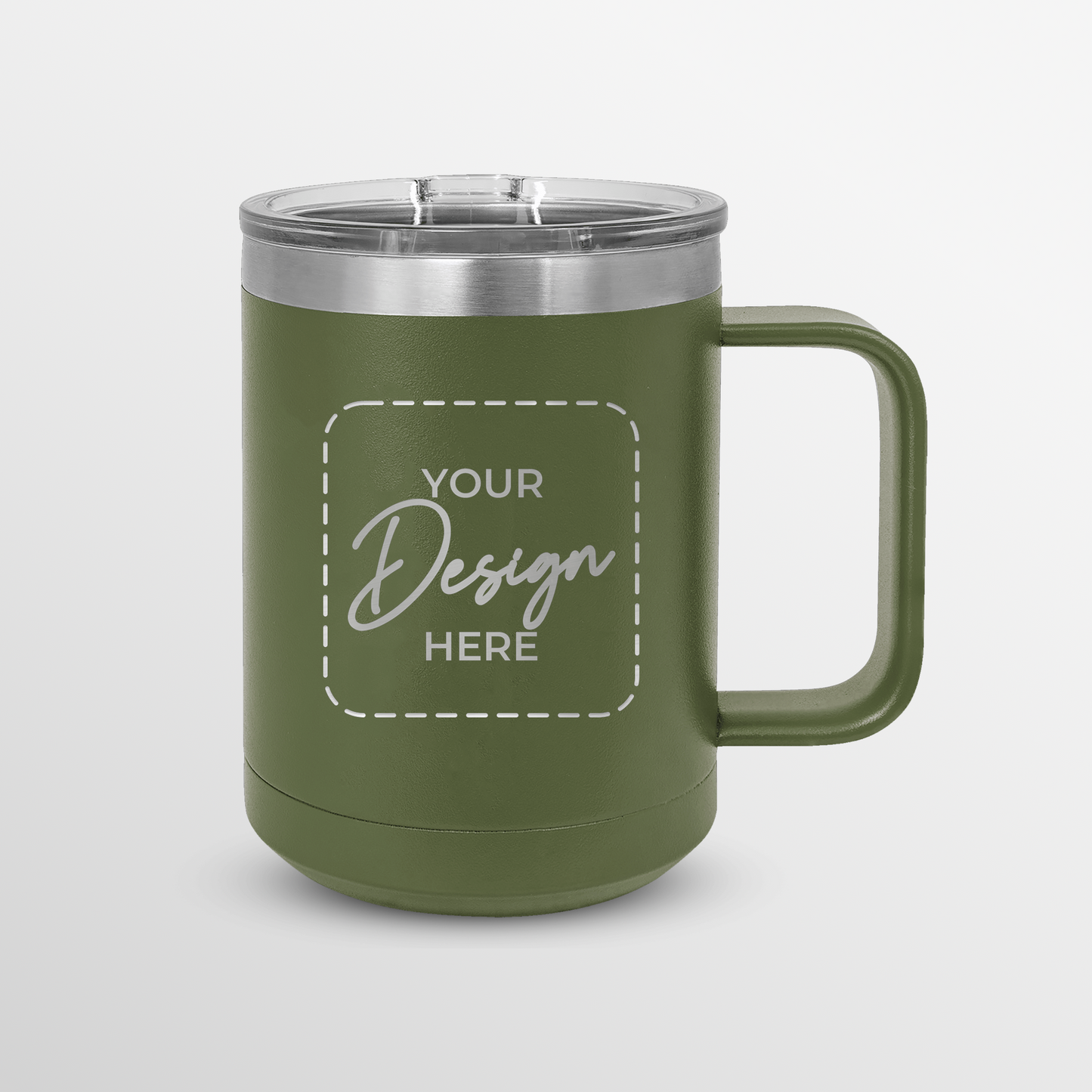 15oz. Stainless Steel Coffee Mug