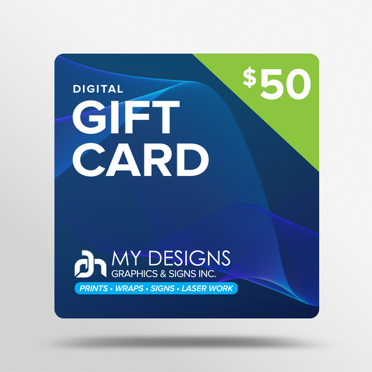 My Designs - $50.00 Gift Card