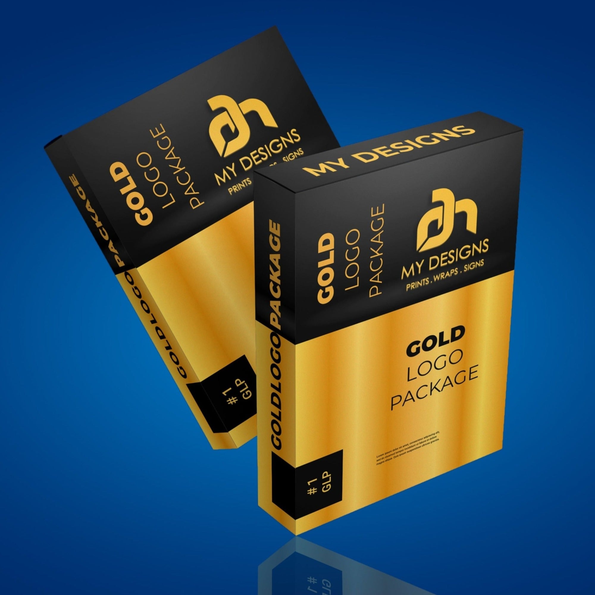 Gold Design Package – My Designs Graphics and Signs Inc.